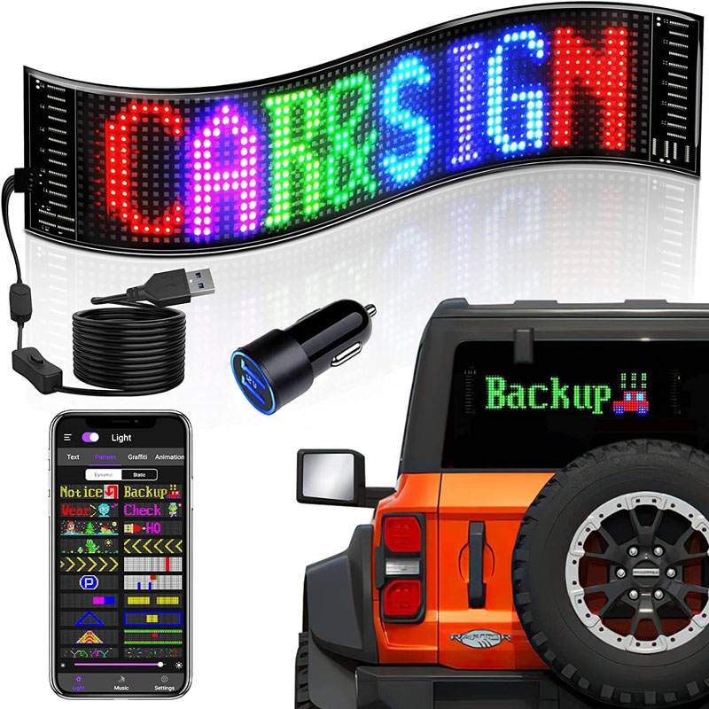 LED Sign for Car